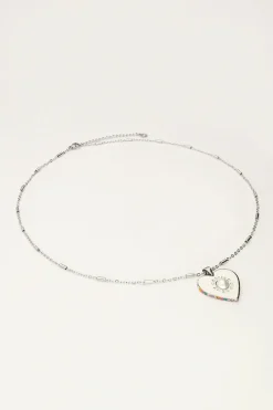 My Jewellery Collier Avec Un Grand Cœur Et Une Perle Online