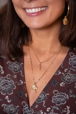 My Jewellery Collier Bold Spirit Avec Boussole & Champignon Hot