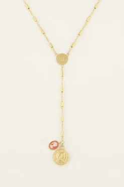 My Jewellery Collier Bold Spirit Avec Camée & Médaillon New