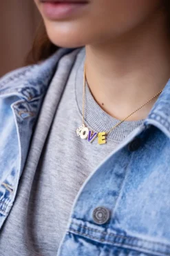 My Jewellery Collier Candy Love Violet Clearance