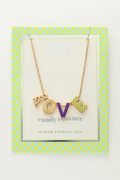 My Jewellery Collier Candy Love Violet Clearance