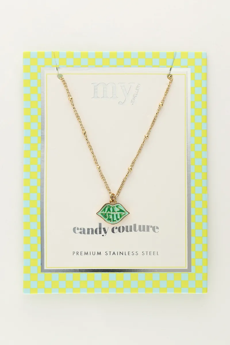 My Jewellery Collier Candy Vert «très Belle» Best