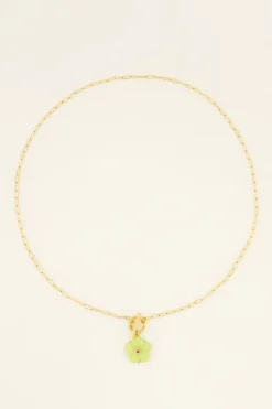 My Jewellery Collier Casa Fiore Avec Fleur D’hibiscus Jaune Hot