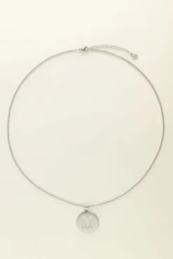 My Jewellery Collier Chaîne à Médaillon Initiale Online