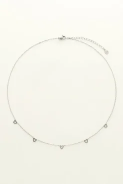 My Jewellery Collier Chaîne à Petits Coeurs Best