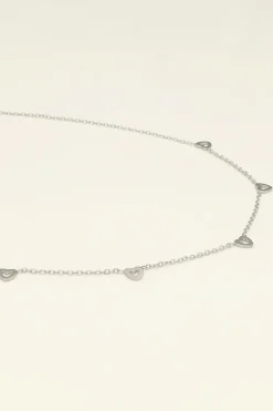 My Jewellery Collier Chaîne à Petits Coeurs Best
