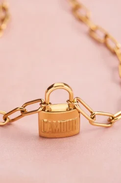 My Jewellery Collier Chaîne Avec Cadenas L’amour Sale