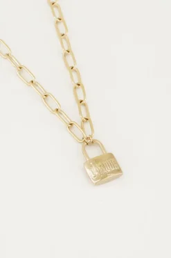 My Jewellery Collier Chaîne Avec Cadenas L’amour Sale