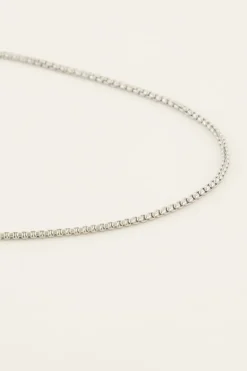 My Jewellery Collier Chaîne Court à Maillons Ronds Clearance