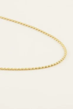 My Jewellery Collier Chaîne Courte à Maillons Plats Outlet