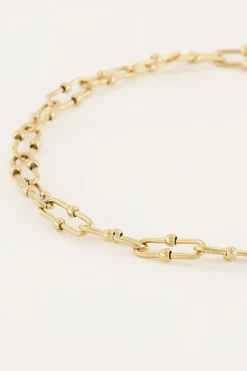 My Jewellery Collier Chaîne Iconic Avec Perles Clearance