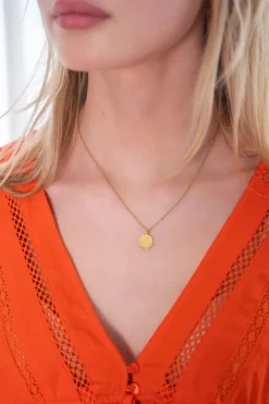 My Jewellery Collier Chaîne Médaillon Et étoile Clearance