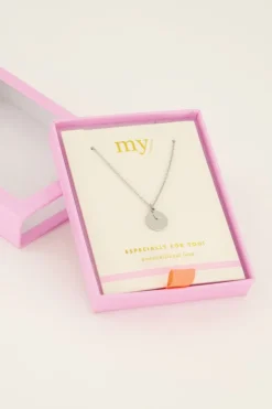 My Jewellery Collier Chaîne Médaillon Et Coeur Hot