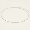 My Jewellery Collier Chaîne Mi-long à Maillons Ronds Discount