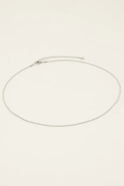 My Jewellery Collier Chaîne Mi-long à Maillons Plats Online