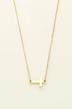 My Jewellery Collier Chaîne Pendentif Croix Hot