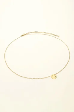 My Jewellery Collier Chaîne Pendentif Smiley Discount