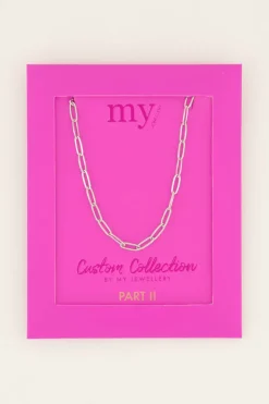 My Jewellery Collier Chaîne Personnalisable Avec Des Maillons Ouverts Discount
