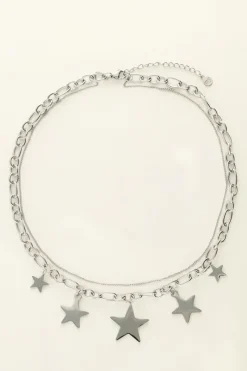 My Jewellery Collier Chaîne étoiles Universe Discount