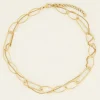 My Jewellery Collier Chaînes Deux Rangs Online