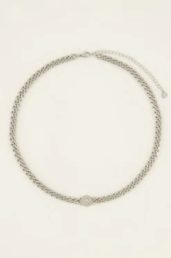 My Jewellery Collier Chunky Chain Avec Smiley Sale