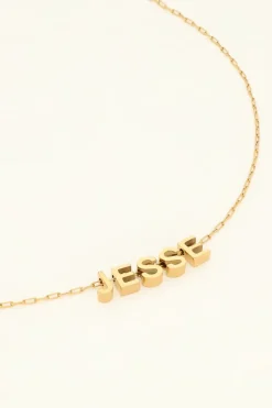 My Jewellery Collier Court à Lettres Atelier Hot