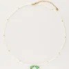 My Jewellery Collier De Perles Blanches Avec Cerises Clearance