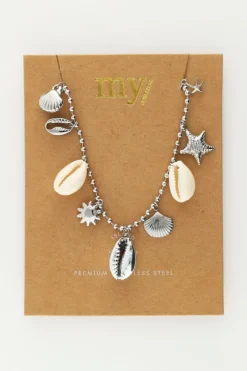 My Jewellery Collier Des îles Avec Coquillages Et Charms Best