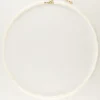 My Jewellery Collier Equal Avec Perles Plates Blanches Sale