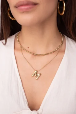 My Jewellery Collier Initiale Lettre Ballon Discount