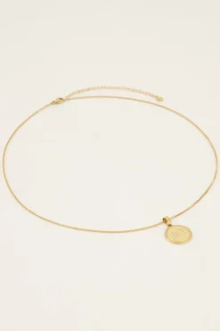 My Jewellery Collier Long Et Médaillon à Graver Atelier Fashion