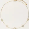 My Jewellery Collier Minimaliste Avec Fleurs En Nacre Sale
