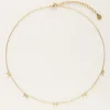 My Jewellery Collier Minimaliste Avec 5 Mini Nœuds Best