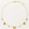 My Jewellery Collier Minimaliste Avec Petits Et Grands Cœurs Fashion