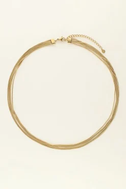 My Jewellery Collier Multirangs 6 Chaînes Best