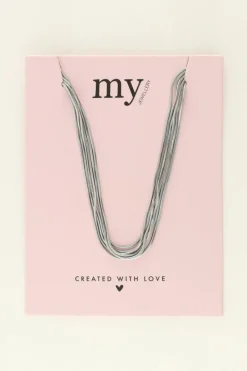 My Jewellery Collier Multirangs 6 Chaînes Best