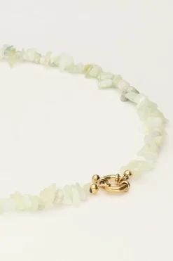 My Jewellery Collier Océan Avec Pierres Vert Menthe Hot