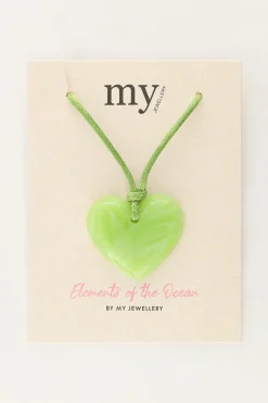 My Jewellery Collier Océan En Corde Avec Coeur Sale