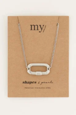 My Jewellery Collier Shapes Avec Carré Best
