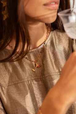 My Jewellery Collier Starry Avec Perles Colorées Et Cocktail Discount