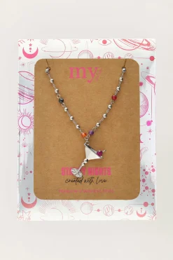 My Jewellery Collier Starry Avec Perles Colorées Et Cocktail Discount