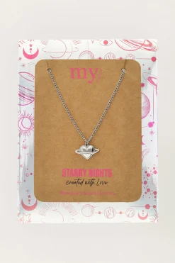 My Jewellery Collier Starry Avec Planète En Forme De Coeur Sale