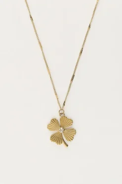 My Jewellery Collier Starry Avec Trèfle Et Strass Sale
