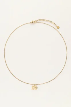 My Jewellery Collier Vintage Avec Initiale Sale