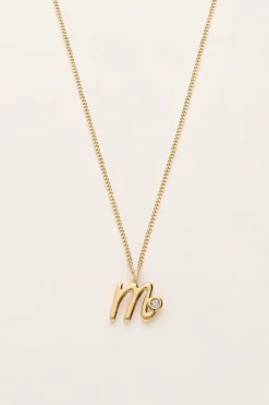 My Jewellery Collier Vintage Avec Initiale Sale