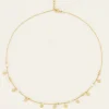 My Jewellery Collier Vintage Avec Pastilles Et Perles New
