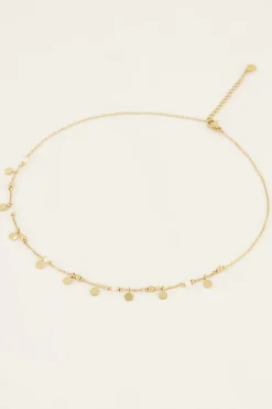 My Jewellery Collier Vintage Avec Pastilles Et Perles New