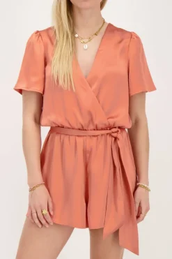 My Jewellery Combinaison Aspect Satiné Orange Hot