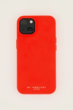 My Jewellery Coque De Téléphone Rouge Fashion
