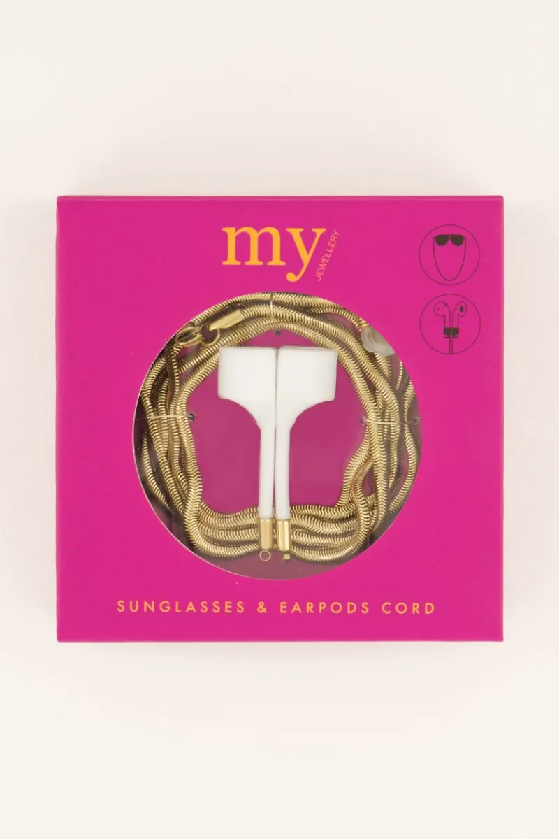 My Jewellery Cordon Chaîne Dorée Pour Lunettes De Soleil Online